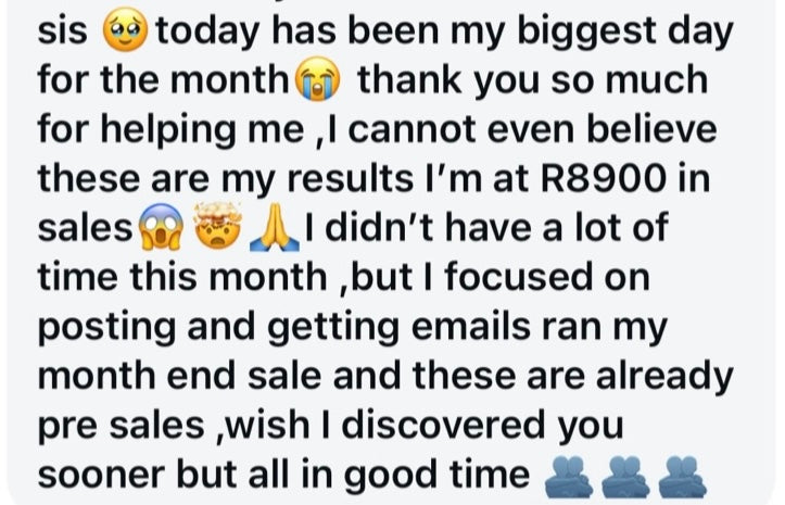 Store client message