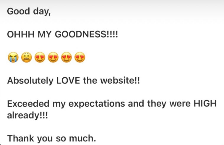 Store client message